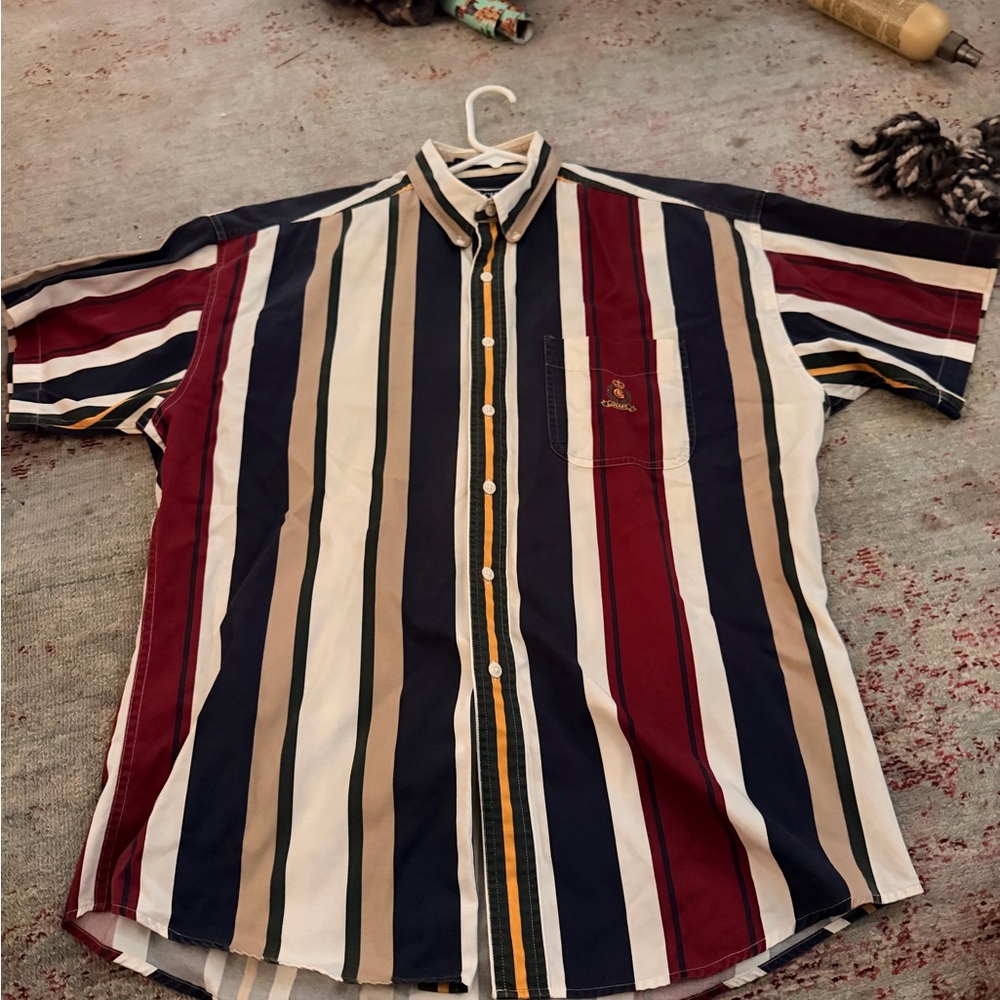 Striped Multicolor Men's 90s Chaps Ralph Lauren Shirt